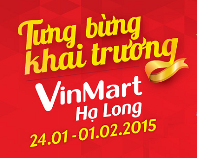 VinMart Hạ Long dành ưu đãi đặc biệt cho khách hàng